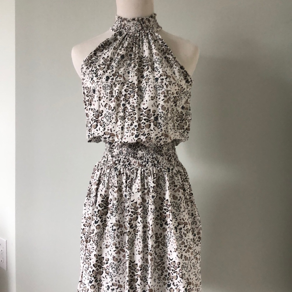 Cheetah Print Dress